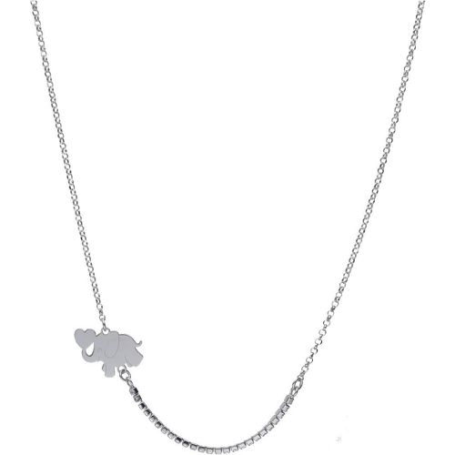 Collana in argento con zirconi - ORO&CO 925 - Modalova