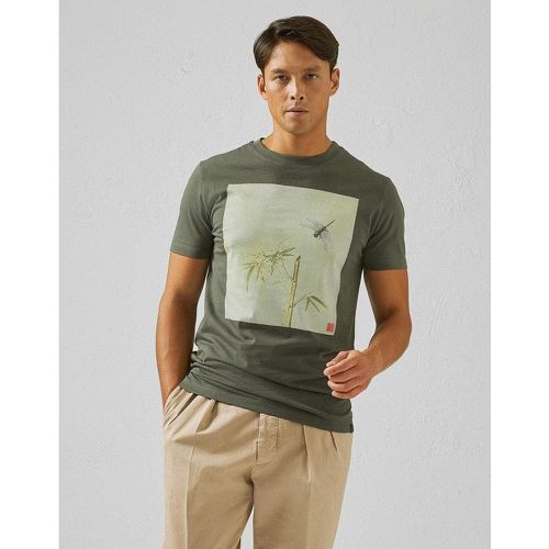 T-shirt in jersey organico verde - Lardini - Modalova