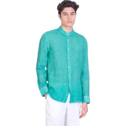 Camicia in lino Verde - 120% - Modalova