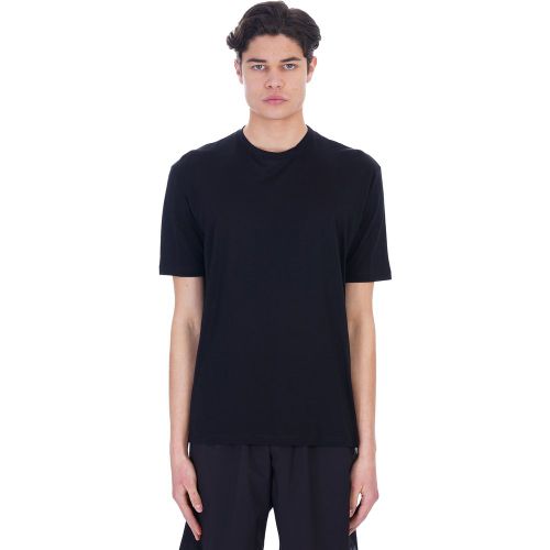 T-Shirt Baseline in Seacell Nero - Off grid everything is connected - Modalova