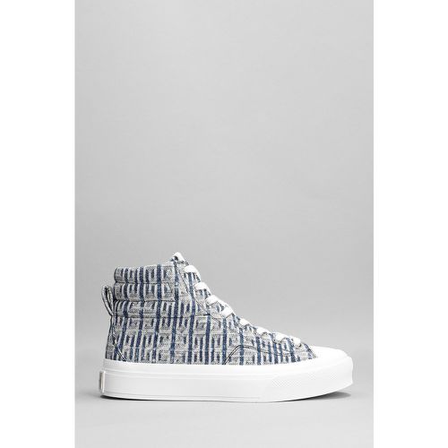 Sneakers in Cotone Blu - Givenchy - Modalova