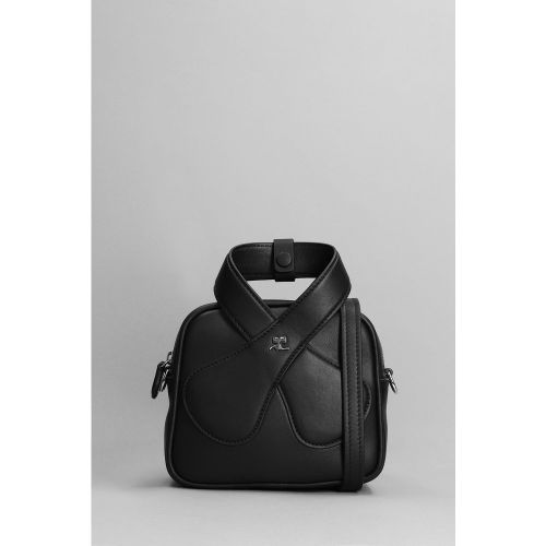 Borsa a mano in Pelle Nera - Courreges - Modalova