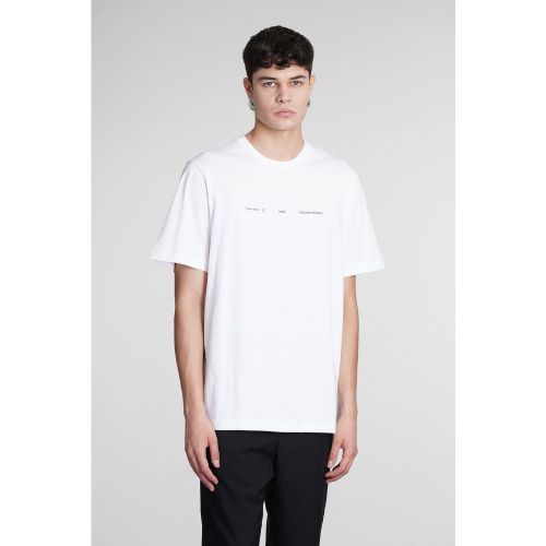 T-Shirt Paradise in Cotone Bianco - Oamc - Modalova