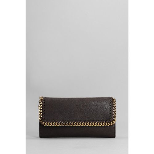 Portafoglio in ecopelle Marrone - Stella Mccartney - Modalova