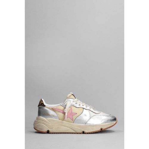 Sneakers Running in pelle e tessuto - Golden Goose Deluxe Brand - Modalova