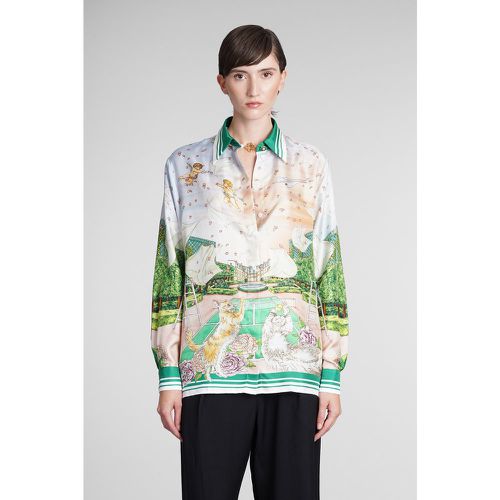 Camicia in Seta Multicolor - Casablanca - Modalova