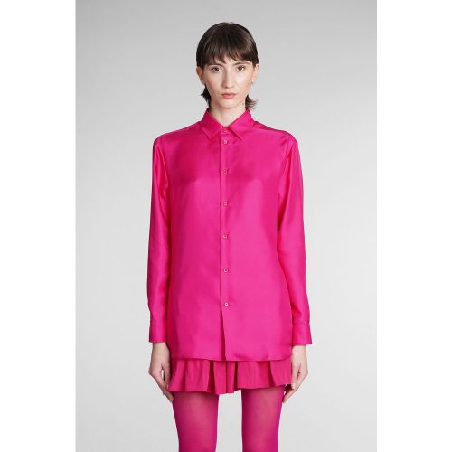 Camicia in Seta Fucsia - Red Valentino - Modalova