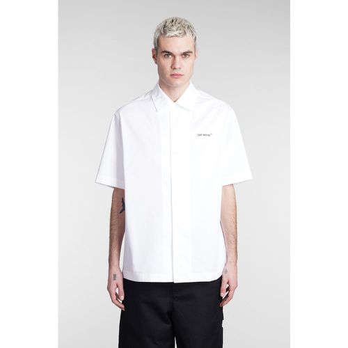 Camicia in Cotone Bianco - Off White - Modalova