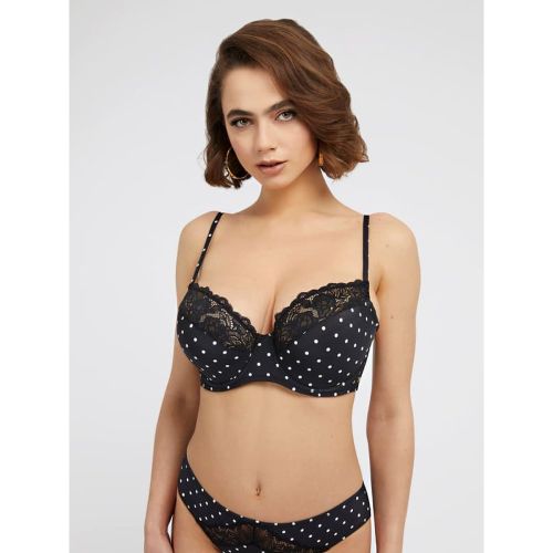 Reggiseno A Balconcino A Pois - Guess - Modalova