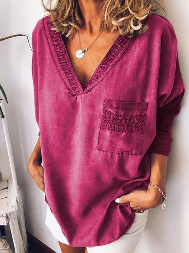 Donna Vintag T-shirt Top Tunica - Noracora - Modalova
