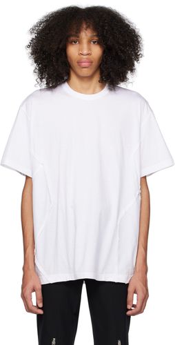 White Paneled T-Shirt - Comme des Garçons Homme Plus - Modalova