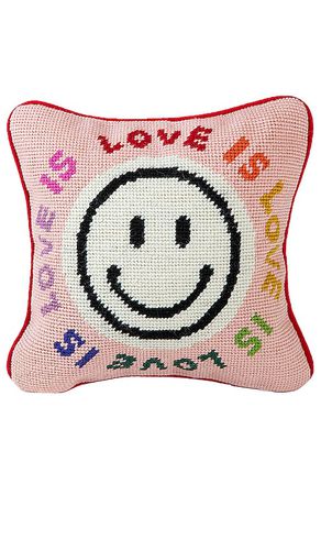 Love is Love Needlepoint Pillow in - Furbish Studio - Modalova
