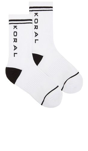 KORAL Balance Logo Socks in White - KORAL - Modalova