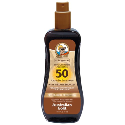 Spf 50 spray gel con bronzer 237 ml - Australian Gold - Modalova