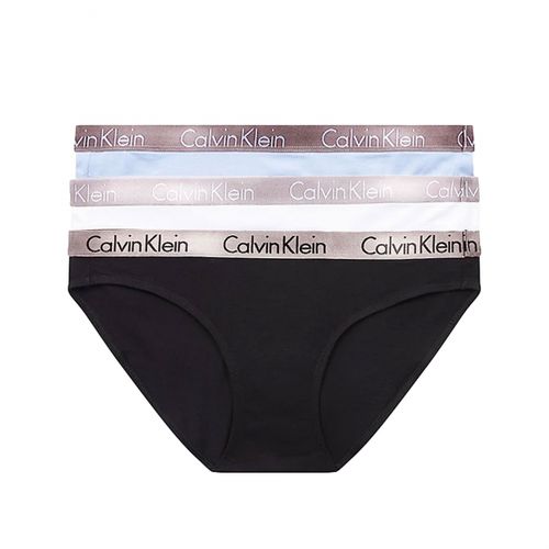 Confezione da 3 slip classici Calvin Klein - Cotone radiante - Mutandine - Taglia: XS - Calvin Klein Underwear - Modalova
